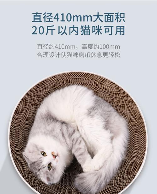 猫咪磨爪子工具,让你的宠物不再抓家具(如何选择合适的猫咪磨爪子工具)