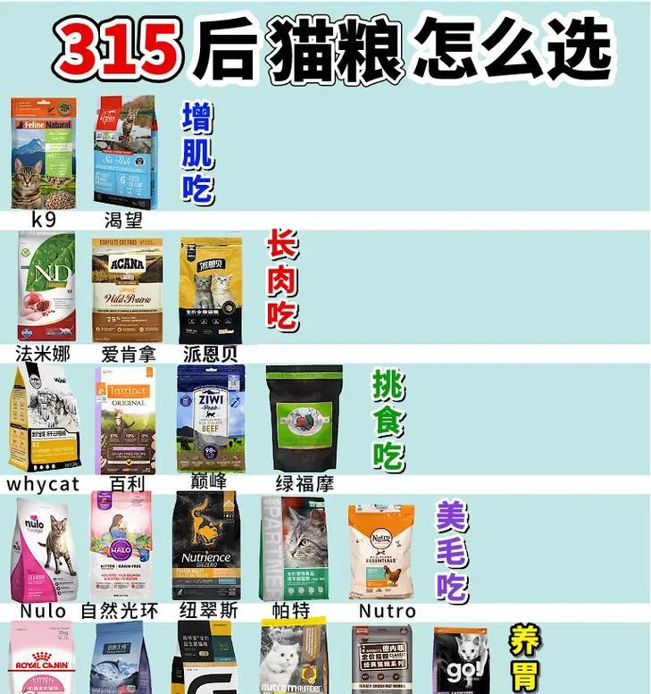 流浪猫应该吃哪种猫粮?如何选择最适合的猫粮?