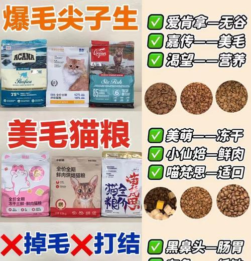 猫粮导致猫毛滑溜溜是为什么?如何解决?