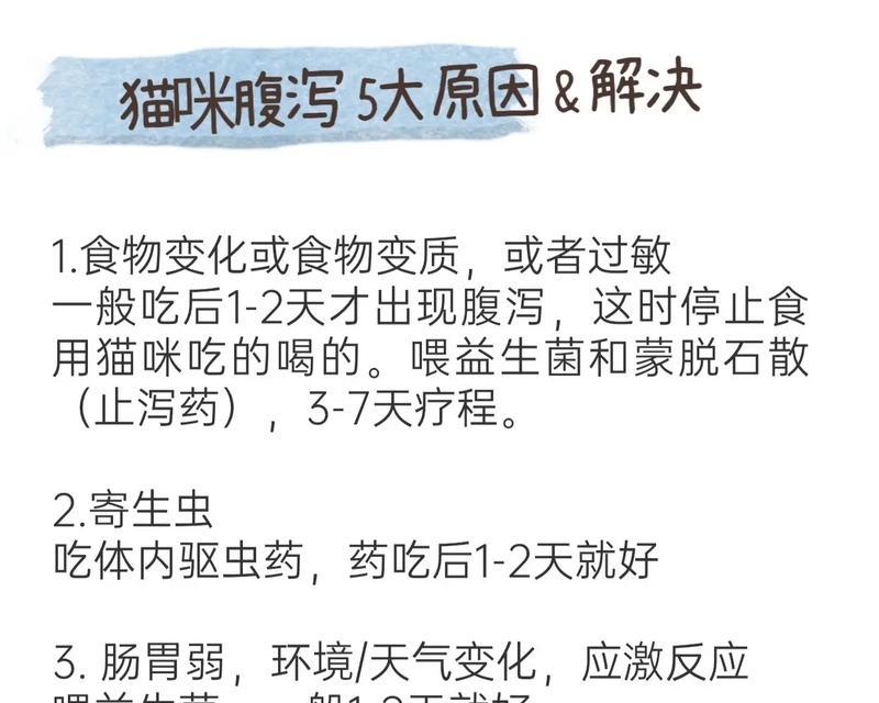 长期只吃猫粮导致猫咪拉稀的原因是什么?