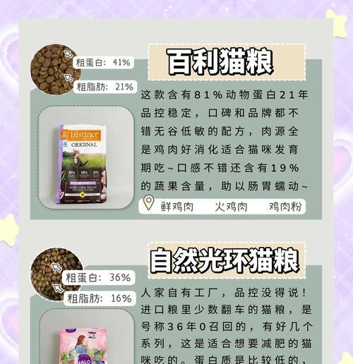 五年以上猫咪适宜的猫粮选择?