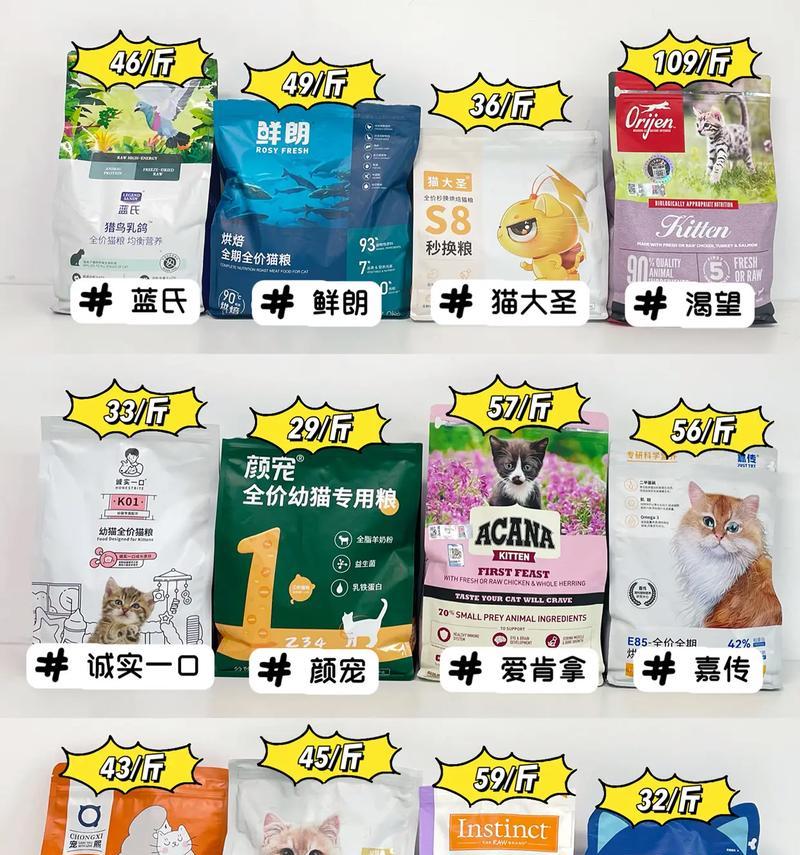 猫零食通常指哪些品牌的猫粮?它们的特点是什么?