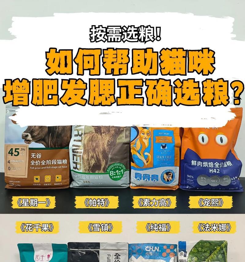 增肥发腮配着猫粮吃什么?有哪些食物可以帮助猫咪增肥发腮?