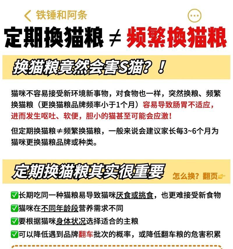 猫粮换味道不换品牌怎么办?如何让猫咪适应新口味?